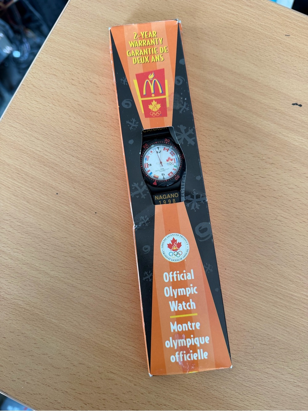 Vintage McDonald’s Nagano 1998 Official Olympic Watch